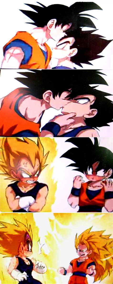 Goku x Vegeta on DBZ